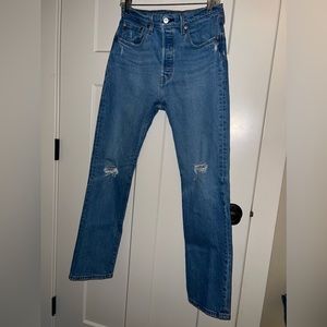 Women’s Levi’s 501s